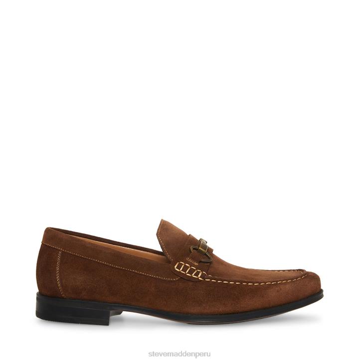 Steve Madden calzado hombres gaddis 4DZJ1014 gamuza tabaco