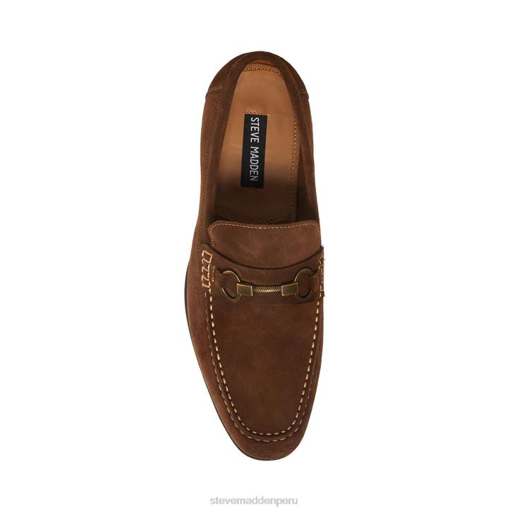 Steve Madden calzado hombres gaddis 4DZJ1014 gamuza tabaco