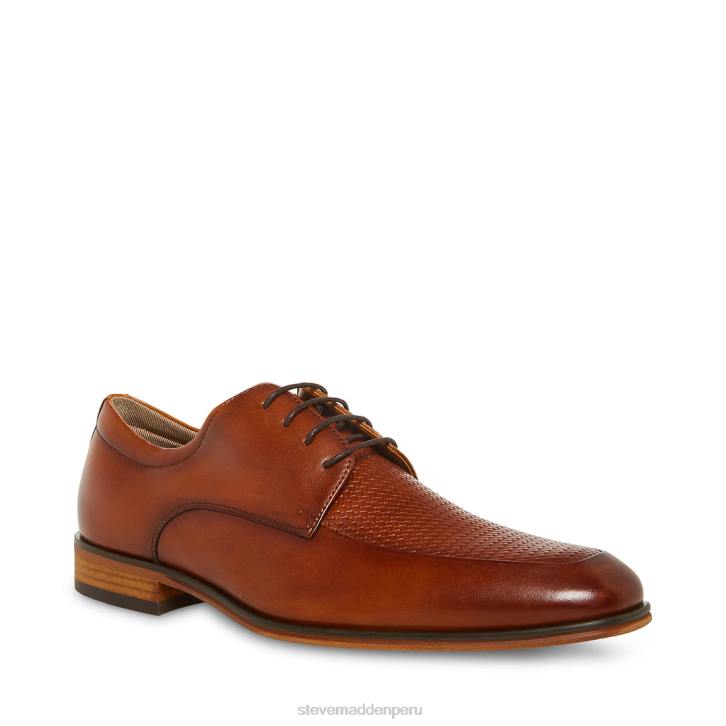 Steve Madden calzado hombres imala 4DZJ1038 cuero marrón