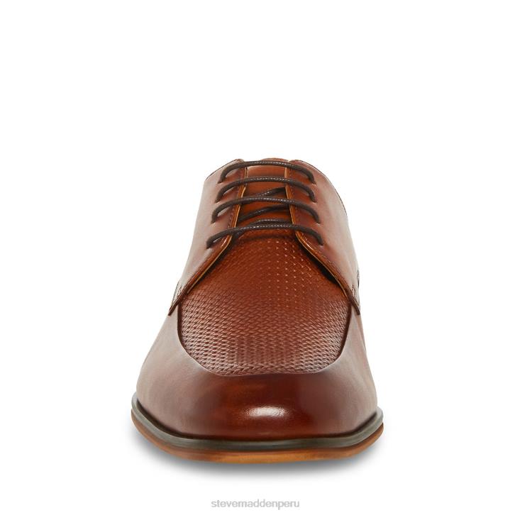 Steve Madden calzado hombres imala 4DZJ1038 cuero marrón