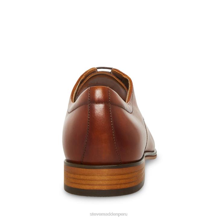 Steve Madden calzado hombres imala 4DZJ1038 cuero marrón