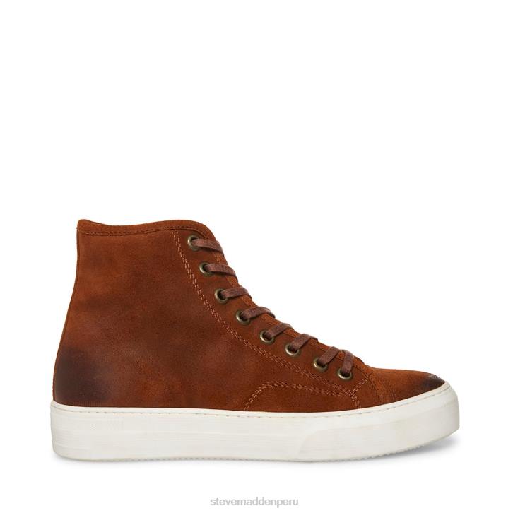 Steve Madden calzado hombres forte 4DZJ1085 gamuza coñac