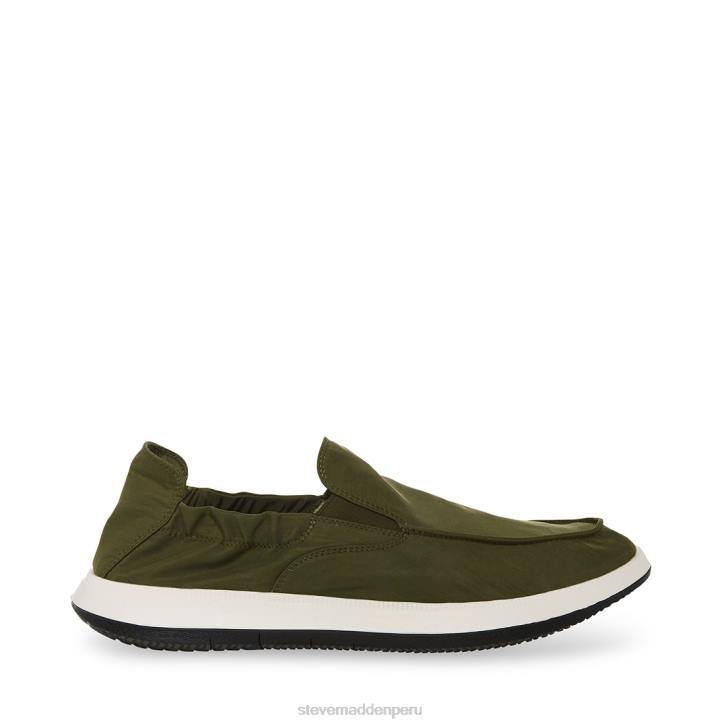 Steve Madden calzado hombres hijo 4DZJ1078 aceituna