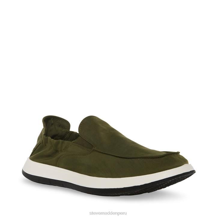 Steve Madden calzado hombres hijo 4DZJ1078 aceituna