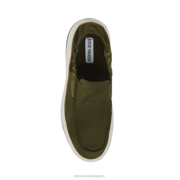 Steve Madden calzado hombres hijo 4DZJ1078 aceituna