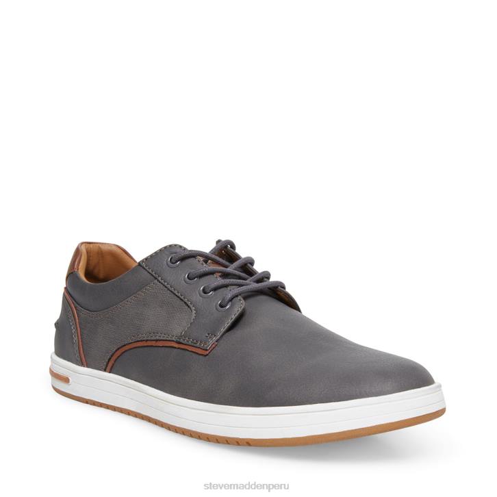 Steve Madden calzado hombres jalen 4DZJ905 gris