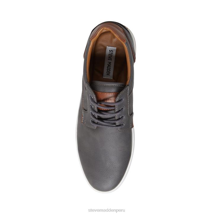 Steve Madden calzado hombres jalen 4DZJ905 gris