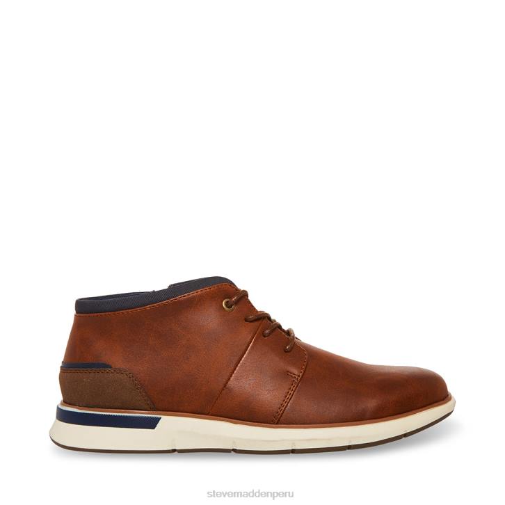 Steve Madden calzado hombres minero 4DZJ1069 coñac