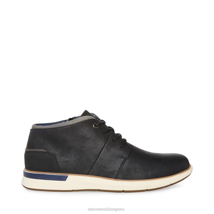 Steve Madden calzado hombres minero 4DZJ1079 negro