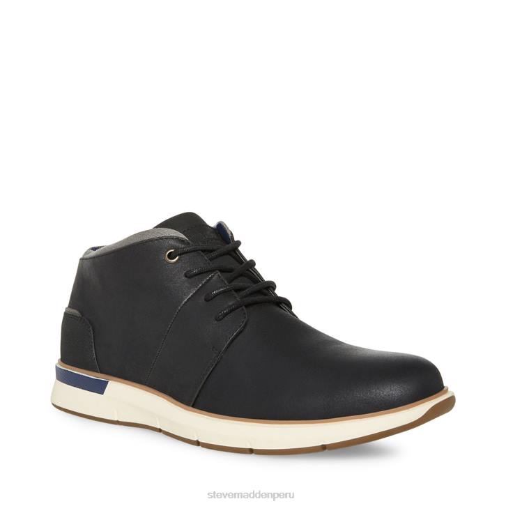 Steve Madden calzado hombres minero 4DZJ1079 negro