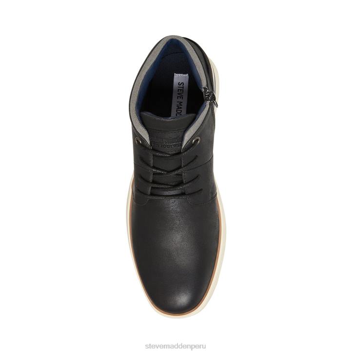 Steve Madden calzado hombres minero 4DZJ1079 negro