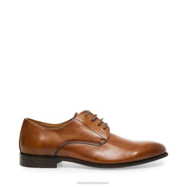 Steve Madden calzado hombres presa 4DZJ1045 cuero marrón