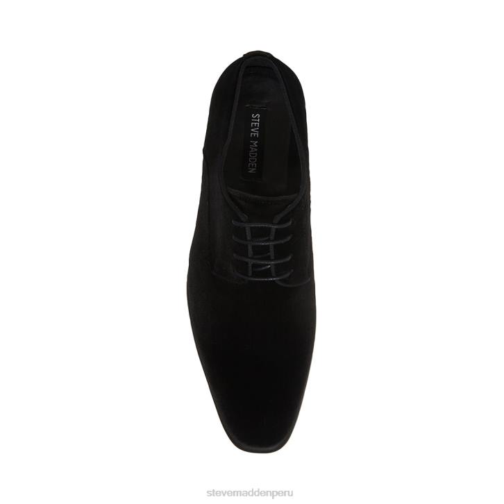 Steve Madden calzado hombres pretendientes-v 4DZJ1051 terciopelo negro