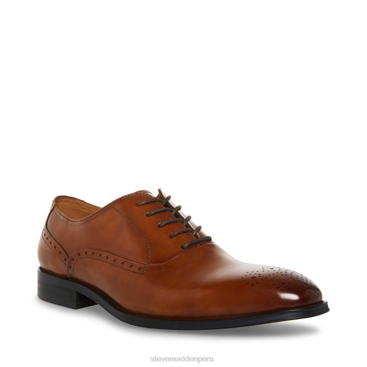 Steve Madden calzado hombres zate 4DZJ1054 cuero marrón