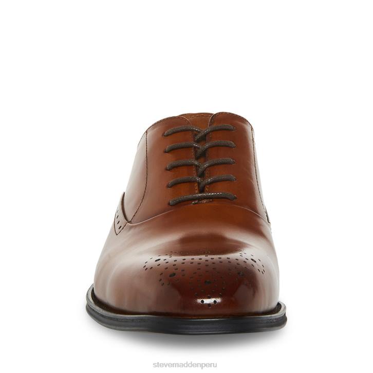 Steve Madden calzado hombres zate 4DZJ1054 cuero marrón