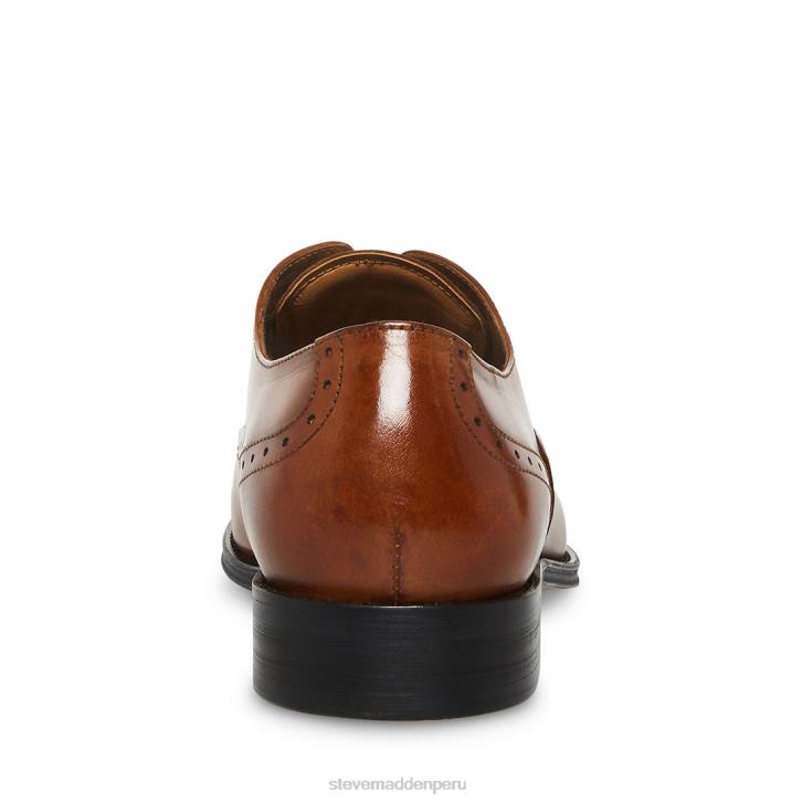 Steve Madden calzado hombres zate 4DZJ1054 cuero marrón