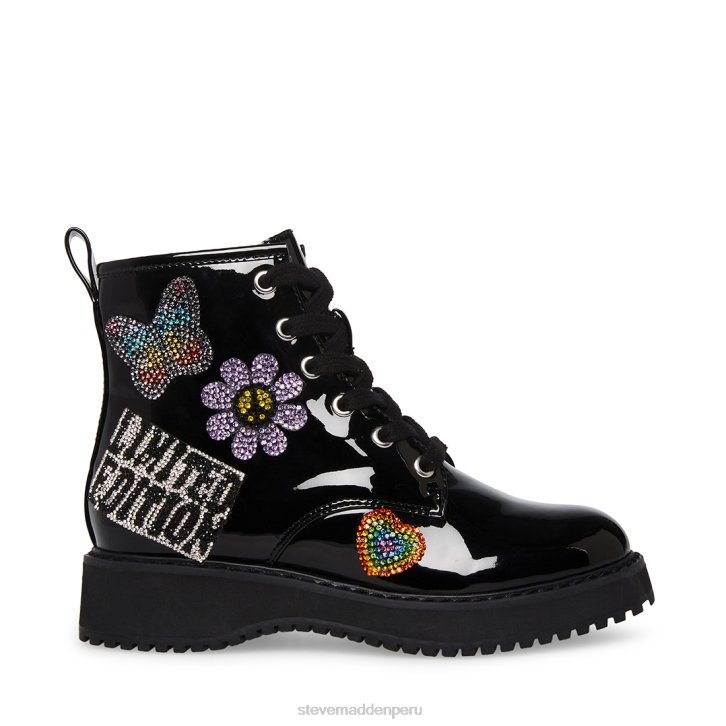 Steve Madden calzado niños felicitaciones 4DZJ1097 negro múltiple