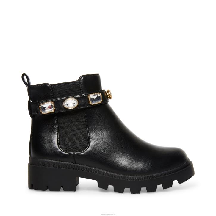 Steve Madden calzado niños jamuleto 4DZJ1190 negro