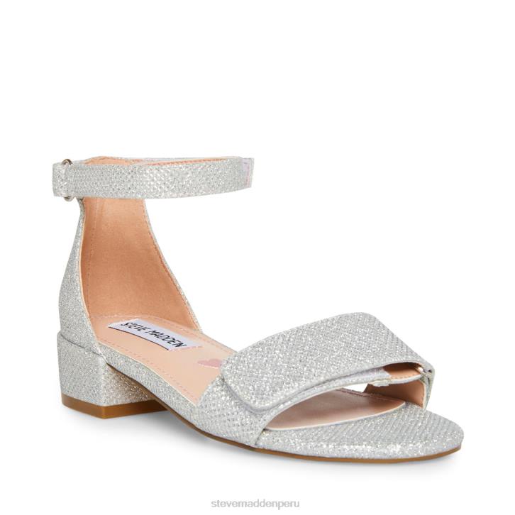 Steve Madden calzado niños airenne 4DZJ1134 plata