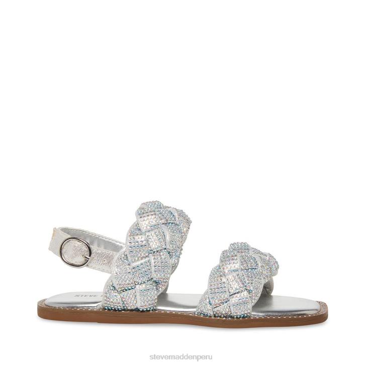 Steve Madden calzado niños novato 4DZJ1093 plata