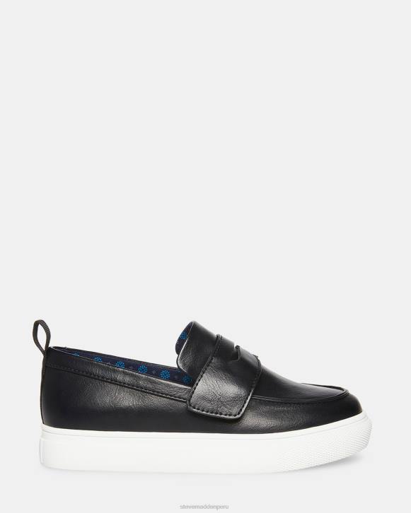 Steve Madden calzado niños acooper 4DZJ1133 negro